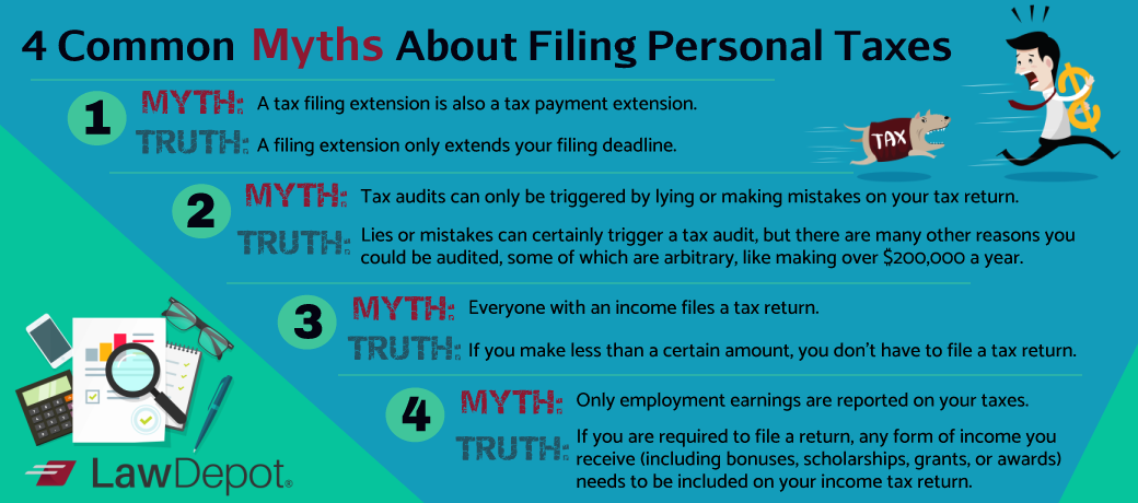common-tax-myths-about-filing-taxes